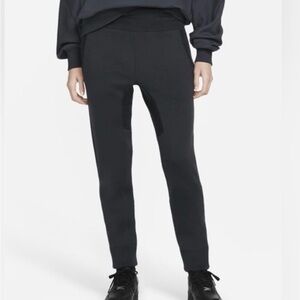 NEW $250 luxury Nike ESC cashmere wool black jogger pants women size large